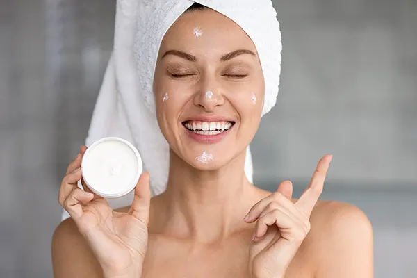Soins du visage - nettoyage hydratation